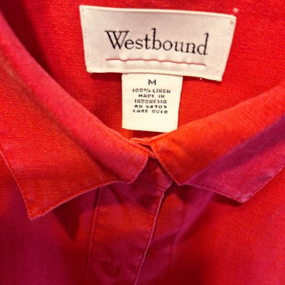 Vintage Westbound Short Sleeve Button-up Top Duo - Picture 9 of 9